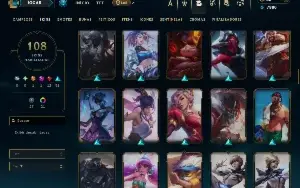Esmeralda 4 com 150 Champs e 108 Skins +6 Vitoriosas