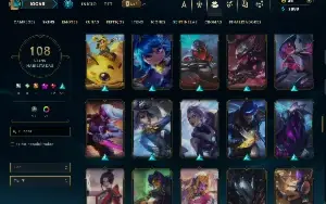 Esmeralda 4 com 150 Champs e 108 Skins +6 Vitoriosas