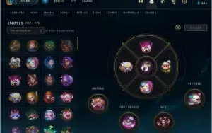 Conta Riot LOL+VALORANT 350+ skins
