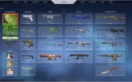 CONTA DIAMANTE 2 ATO/ 1K EM SKINS INVESTIDOS
