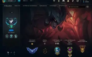 Conta Valorant e LoL, Skins Raras e Eventos.