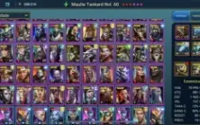 Raid Shadow Legends conta lvl 79 com 51 lendarios