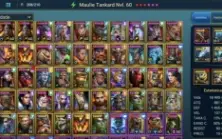 Raid Shadow Legends conta lvl 79 com 51 lendarios