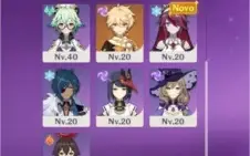 Raiden + Luz do cortador de grama + Yoimiya + Mona