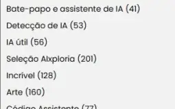 Diretório de ferramentas de IA