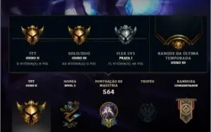 Conta lol top