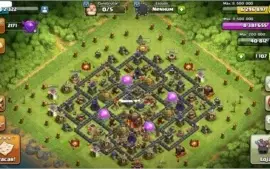 Conta Clash of Clans Cv 10 quase full Tem como Mudar o nome