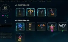 Conta LOL, PLATINA 3
