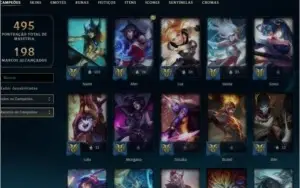 Conta LOL, PLATINA 3