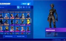 conta fortnite com s2(cap1) até o cap2 s6 100+ skins
