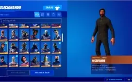 conta fortnite com s2(cap1) até o cap2 s6 100+ skins