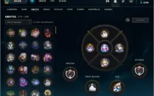 Conta Lol D1, skins prestígios, 139 champs