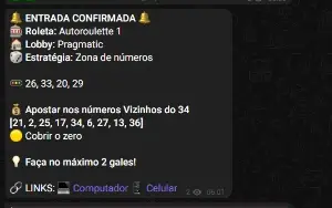 Sinais Em Números Roleta AutoRoulette Pragmatic!