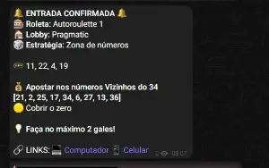 Sinais Em Números Roleta AutoRoulette Pragmatic!