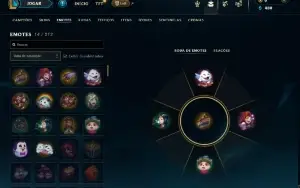 Unranked com 45 Champs e 8 Skins