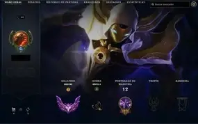 Conta League of Legends Mestre