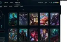 Conta League of Legends Prata 3 / 82 Skins