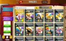 Conta Dragon City Nivel 101