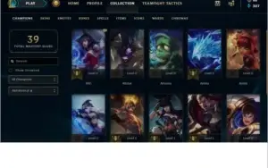 Conta lol Prata 1
