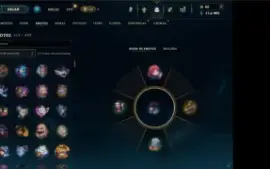 Conta Lol Br Esmeralda, 1401 Skins