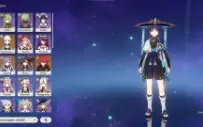 Conta Genshin Ar54 Scaramouche + Ayaka + Klee + Diversos