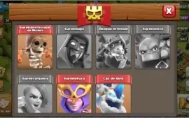 Pacotão de Contas, CLASH OF CLANS E CLASH ROYALE.