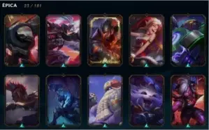 CONTA PLATINA 4 LEAGUE OF LEGENDS S8 BORDA DIAMANTE