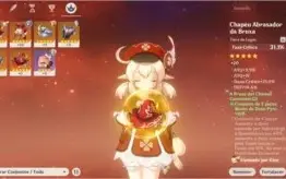 4 5*Keqing+Klee+Mona+Jean AR46 FALCÃO 5* ESPADA CELESTIAL 5*