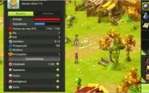 DOFUS TOUCH CONTA SACRIER LV 115 SEM EQUIPAMENTOS!