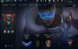 Conta Lol Full Acessso - Diamante 4 - 150+ Skins - Lvl 484