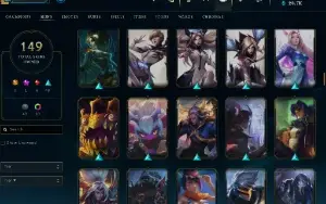 Conta Lol Full Acessso - Diamante 4 - 150+ Skins - Lvl 484
