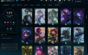 Conta Lol Full Acessso - Diamante 4 - 150+ Skins - Lvl 484