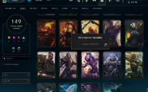 Conta Lol Full Acessso - Diamante 4 - 150+ Skins - Lvl 484