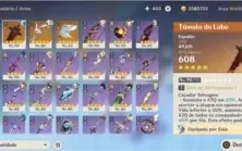 AR56|QUASE TODOS OS 5* TODOS OS 4* +3 ARMAS 5*+30 DIAS BLESS