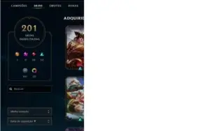CONTA LEAGUE OF LEGENDS DIAMOND 1