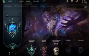 CONTA PLATINA COM RYZE TRIUNFANTE.
