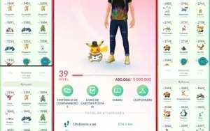 Conta Pokemon Go Nível 39