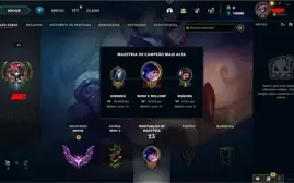 CONTA LOL MESTRE! 57%WINRATE 20PDL POR JGO E-MAIL NÃO VERIF.
