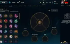 CONTA LOL MESTRE! 57%WINRATE 20PDL POR JGO E-MAIL NÃO VERIF.