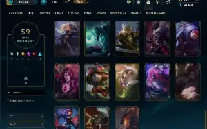 Ferro 4 com 150 Champs e 59 Skins + Kayle Juiza