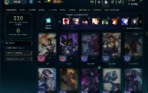 Ferro 4 com 150 Champs e 59 Skins + Kayle Juiza