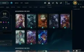 Conta com Volibear Prestigio + 100pts Prestigio