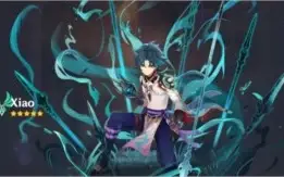 Conta genshin impact, xiao+personagens 4☆ ar28