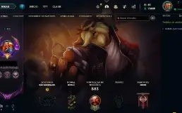 Conta no LOL de 2016 - LVL 459