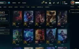 Conta no LOL de 2016 - LVL 459