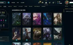 Conta no LOL de 2016 - LVL 459