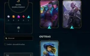 Conta Handlevel Nv 40 / 3 Skins / 33 Campeões / Full Acesso