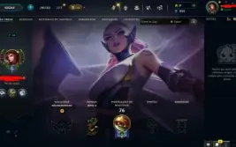 Conta Handlevel Nv 40 / 3 Skins / 33 Campeões / Full Acesso