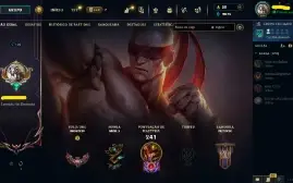 Conta League Of Legends Lvl 189 Ex-Gold - Bastante Skin