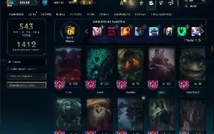 Bronze 2 com TODOS os champs e 105 Skins